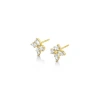 Michael M Montage Cluster Stud Earrings In Gold