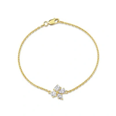 Michael M Montage Single Cluster Chain Bracelet In Gold