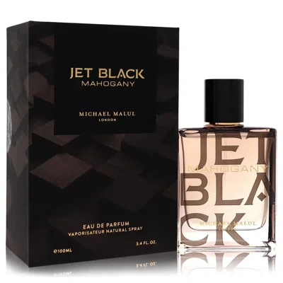 Michael Malul 2pcs Combo Gift Set Jet Black Mahogany By  Eau De Parfum Spray 3.4 oz For Men In Multi
