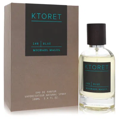 Michael Malul 2pcs Combo Gift Set Ktoret 140 Blue By  Eau De Parfum Spray 3.4 oz For Men In Multi