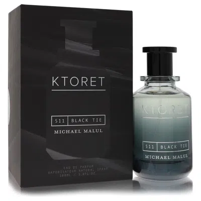 Michael Malul 2pcs Combo Gift Set Ktoret 511 Black Tie By  Eau De Parfum Spray 3.4 oz For Men In Multi