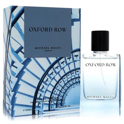 Michael Malul 2pcs Combo Gift Set Oxford Row By  Eau De Parfum Spray 3.4 oz For Men In Multi