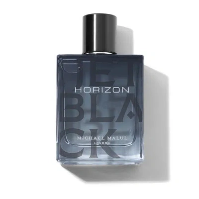 Michael Malul Jet Black Horizon In Gray