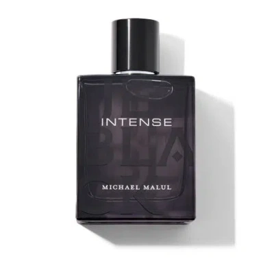 Michael Malul Jet Black Intense Eau De Parfum In Transparent