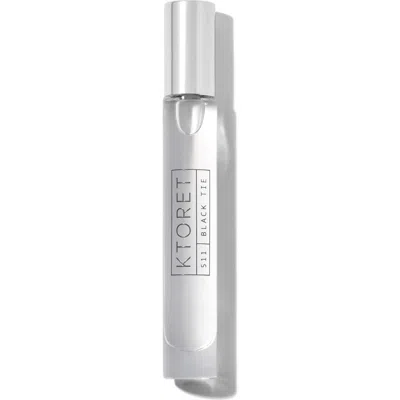 Michael Malul Ktoret Black Tie Travel Size In Transparent