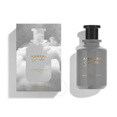 Michael Malul Men's Amber + Smoke Edp Spray 3.4 oz Fragrances 725765657022 In White