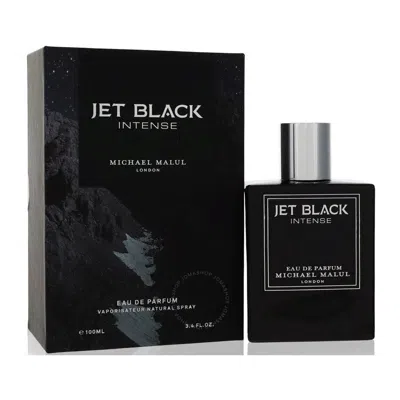 Michael Malul Men's Jet Black Intense Edp Spray 3.4 oz Fragrances 0745125693200 In White