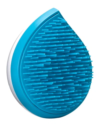 Michael Mercier Michel Mercier Blue Travel Thick Hair Detangling Brush In Transparent
