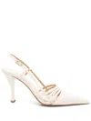 Michael Michael Kors 100mm Leather Pumps