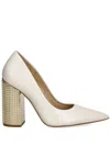 Michael Michael Kors 100mm Maxine Pumps In White