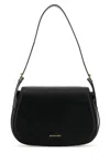 Michael Michael Kors Michael By Michael Kors Black Leather Moore Shoulder Bag