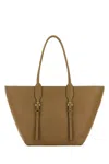 Michael Michael Kors Michael By Michael Kors Cappuccino Leather Moore Shopping Bag