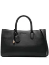 Michael Michael Kors Scarlett Medium Ew Satchel Bag In Black
