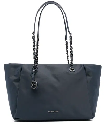 MICHAEL MICHAEL KORS GEORGIA SMALL TZ TOTE BAG,30R5SIOT1C 406 NAVY
