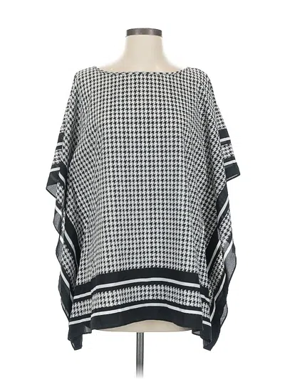 Pre-owned Michael Michael Kors 3/4 Sleeve Blouse In Black