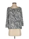 Michael Michael Kors 3/4 Sleeve Blouse In Black