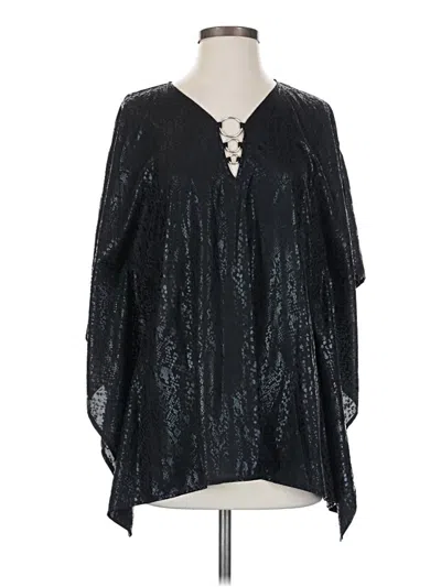Michael Michael Kors 3/4 Sleeve Blouse In Black