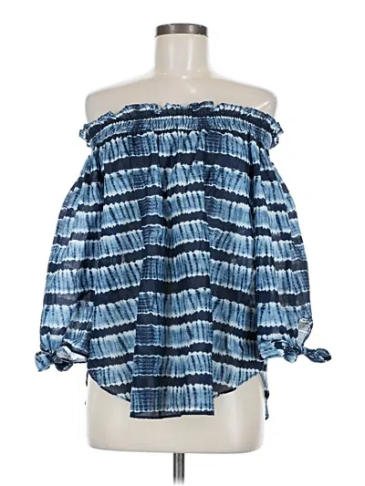 Michael Michael Kors 3/4 Sleeve Blouse In Multi