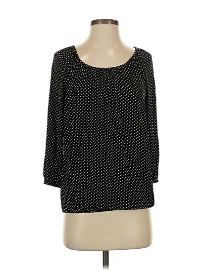 Pre-owned Michael Michael Kors 3/4 Sleeve T-shirt In Black