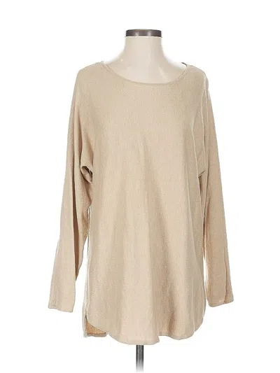 Pre-owned Michael Michael Kors 3/4 Sleeve T-shirt In Brown