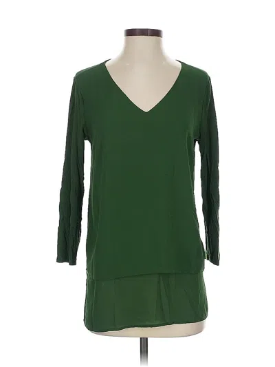 Pre-owned Michael Michael Kors 3/4 Sleeve T-shirt In Green