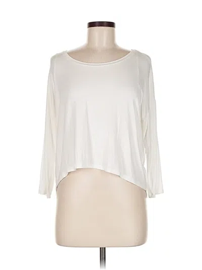 Pre-owned Michael Michael Kors 3/4 Sleeve T-shirt In White