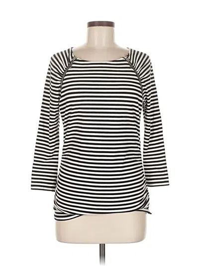 Pre-owned Michael Michael Kors 3/4 Sleeve T-shirt In White