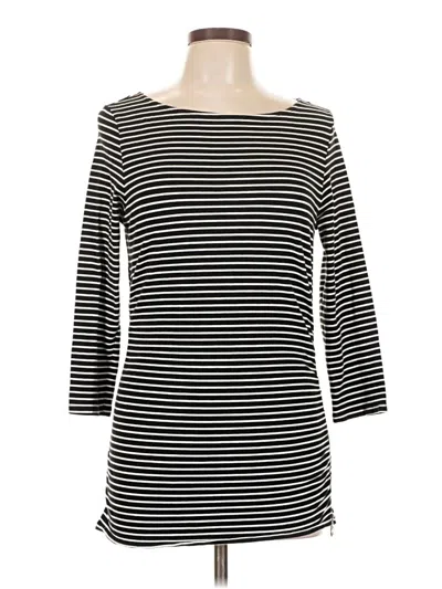 Pre-owned Michael Michael Kors 3/4 Sleeve T-shirt In Black