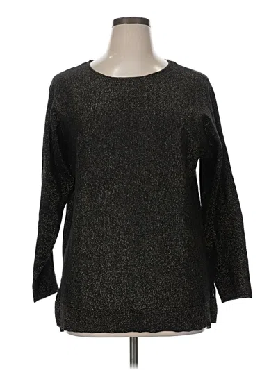 Pre-owned Michael Michael Kors 3/4 Sleeve T-shirt In Black
