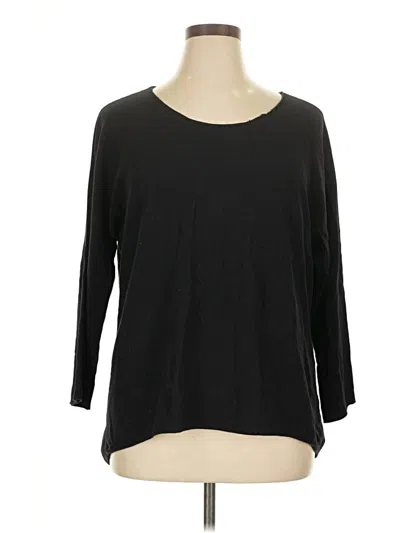 Pre-owned Michael Michael Kors 3/4 Sleeve T-shirt In Black