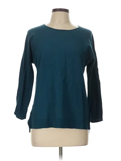 Pre-owned Michael Michael Kors 3/4 Sleeve T-shirt In Blue