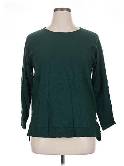 Pre-owned Michael Michael Kors 3/4 Sleeve T-shirt In Green