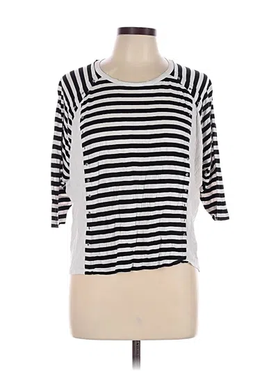 Pre-owned Michael Michael Kors 3/4 Sleeve T-shirt In Silver