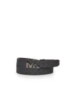 Michael Michael Kors 4-in-1 Belt Set With Logo In Black