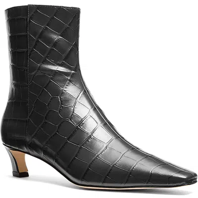 MICHAEL MICHAEL KORS 40F4CSME5E WOMENS ZIPPER LEATHER BOOTIES