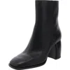 Michael Michael Kors 40f4mdmesl Womens Solid Leather Chelsea Boots In Black