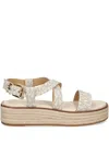 Michael Michael Kors 40mm Richie Espadrilles In Neutrals