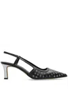 Michael Michael Kors 60mm Alora Pumps In Black  