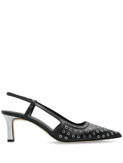 MICHAEL MICHAEL KORS ALORA MID SLING,40R5ALMP3L 001 BLACK