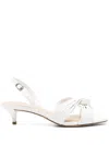 Michael Michael Kors 45mm Alessia Sandals In Multi