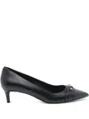 Michael Michael Kors 45mm Logo-plaque Pointed-toe Pumps