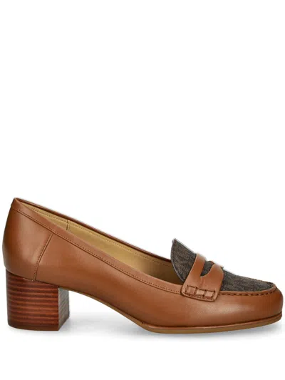 Michael Michael Kors 50mm Frances Flex Pumps In Brown