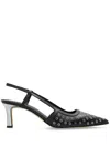 Michael Michael Kors 60mm Alora Pumps In Black