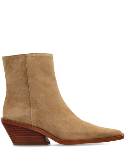 Michael Michael Kors 65mm Pointed-toe Suede Ankle Boots