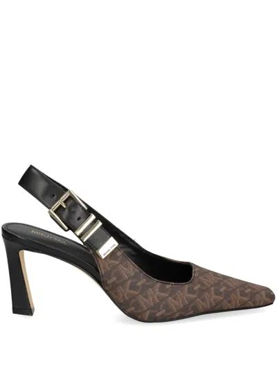 Michael Michael Kors Pointed High-heeled Sandals In Black