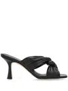Michael Michael Kors 75mm Alessia Mules In 黑色