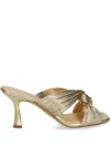 Michael Michael Kors 76mm Alessia Pumps In Gold