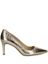 Michael Michael Kors 76mm Alina Flex Pumps In Gold