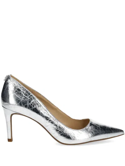 Michael Michael Kors 76mm Alina Flex Pumps In Silber