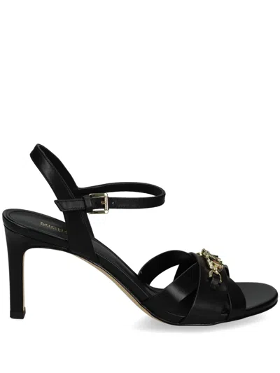 Michael Michael Kors 80mm Empire Tiffanie Sandals In Black
